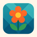 icon_music_flower_geometric icon preview