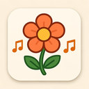 icon_music_flower_iconic icon preview