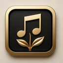 icon_music_flower_metallic icon preview