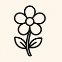icon_music_flower_outline icon preview