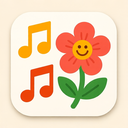 icon_music_flower_playful icon preview