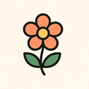 icon_music_flower_simplified icon preview