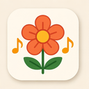 icon_music_flower_symmetrical icon preview