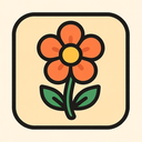 icon_music_flower_vector icon preview