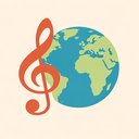icon_music_globe_flat_pastel icon preview