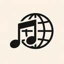 icon_music_globe_minimalist icon preview
