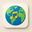 icon_music_globe_modern icon preview