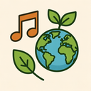 icon_music_globe_organic icon preview