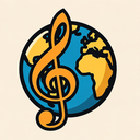 icon_music_globe_sharp_edges icon preview