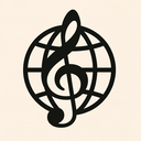 icon_music_globe_symmetrical icon preview
