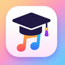 icon_music_graduation_cap_abstract icon preview
