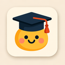 icon_music_graduation_cap_cartoon icon preview