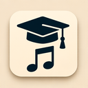 icon_music_graduation_cap_classic icon preview