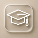 icon_music_graduation_cap_transparent icon preview