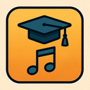 icon_music_graduation_cap_tribal icon preview