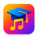 icon_music_graduation_cap_vibrant_colors icon preview