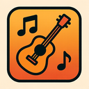 icon_music_guitar_bold icon preview