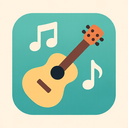 icon_music_guitar_flat_pastel icon preview