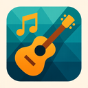 icon_music_guitar_geometric icon preview