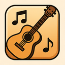 icon_music_guitar_iconic icon preview