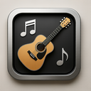 icon_music_guitar_metallic icon preview