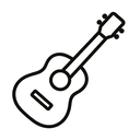 icon_music_guitar_outline icon preview