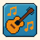icon_music_guitar_pixel_art icon preview