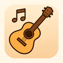 icon_music_guitar_rounded icon preview