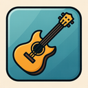 icon_music_guitar_sharp_edges icon preview