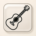 icon_music_guitar_transparent icon preview
