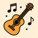icon_music_guitar_vector icon preview