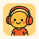 icon_music_headphones_cartoon icon preview