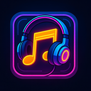 icon_music_headphones_cyberpunk icon preview