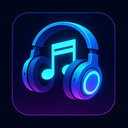 icon_music_headphones_futuristic icon preview