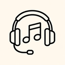 icon_music_headphones_line_art icon preview