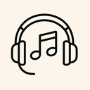 icon_music_headphones_minimal_outline icon preview