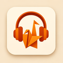 icon_music_headphones_origami icon preview