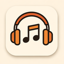 icon_music_headphones_rounded icon preview