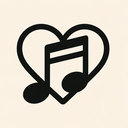 icon_music_heart_asymmetrical icon preview