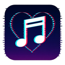 icon_music_heart_digital_glitch icon preview