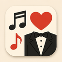 icon_music_heart_formal icon preview