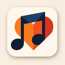 icon_music_heart_geometric icon preview