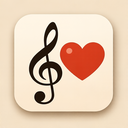 icon_music_heart_iconic icon preview