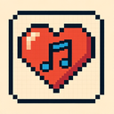 icon_music_heart_pixel_art icon preview