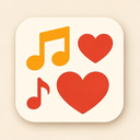 icon_music_heart_playful icon preview