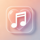 icon_music_heart_transparent icon preview