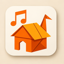 icon_music_house_origami icon preview