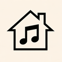 icon_music_house_sharp_edges icon preview