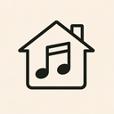 icon_music_house_thin icon preview