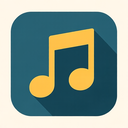icon_music_key_flat_design icon preview